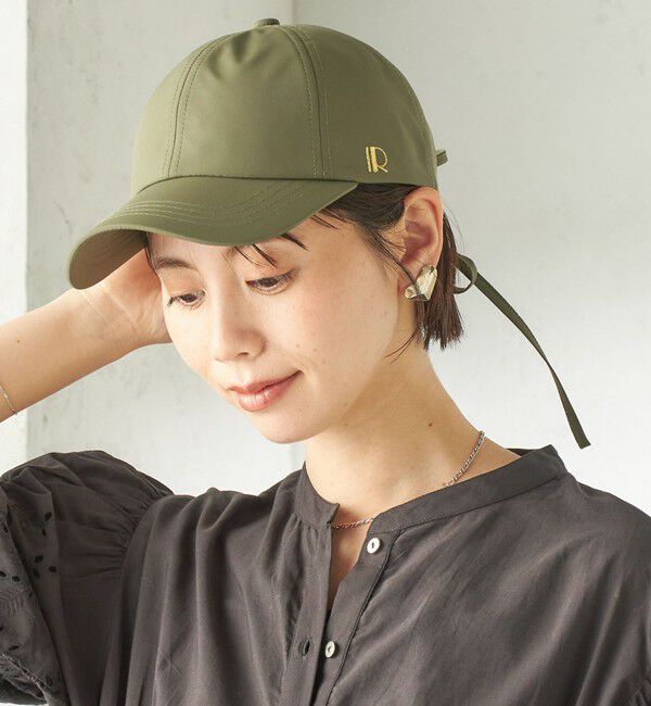 SHIPS for women「Revis.:〈UVカット / 撥水 / 透湿〉リボン キャップ」|キャップ・キャスケット|