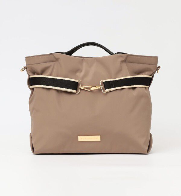 quaranciel「quaranciel: ラインベルト 2way ショルダー トート バッグ（A4対応）」|トートバッグ|