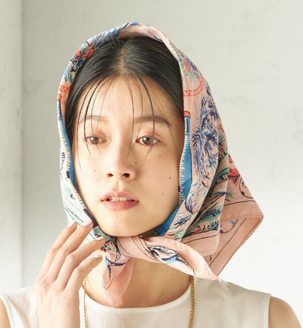 SHIPS for women「BINDU: スカーフ 64&times;64」|バンダナ・スカーフ|