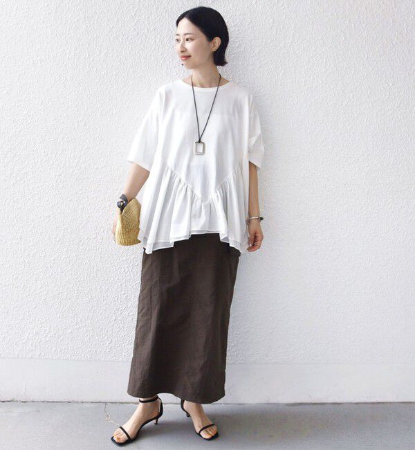 SHIPS for women「【SHIPS別注】GUNG HO:〈洗濯機可能〉SLD カーゴ スカート」|スカート|