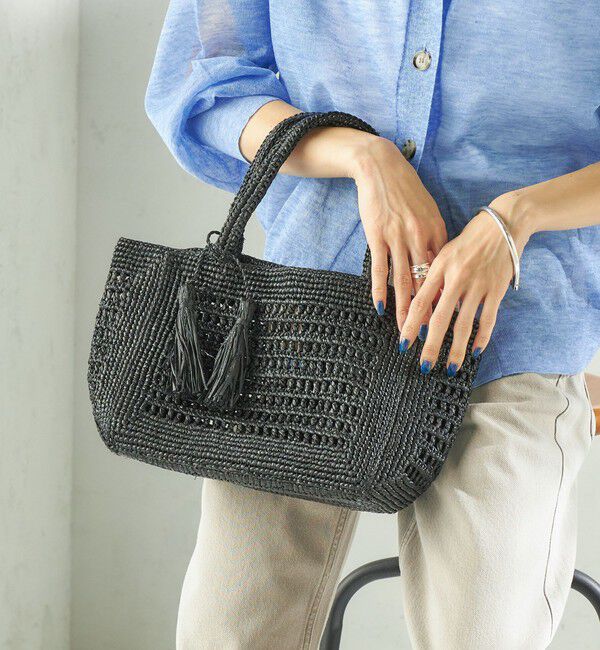 SHIPS for women「MAISON N.H PARIS:ANNABELLE P」|かごバッグ|