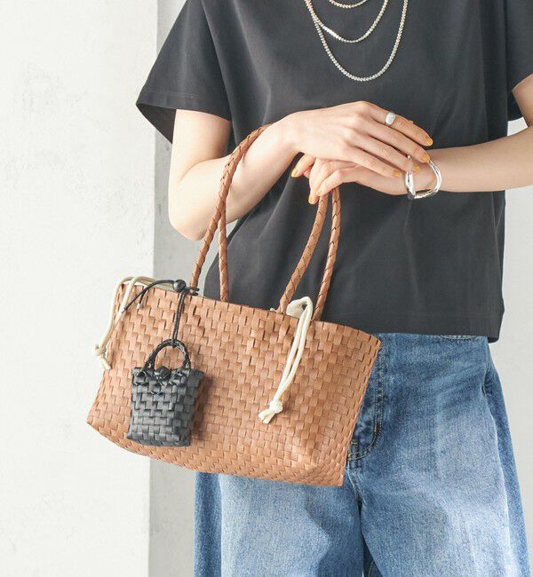 SHIPS for women「NHE: NGANG」|かごバッグ|ブラウン