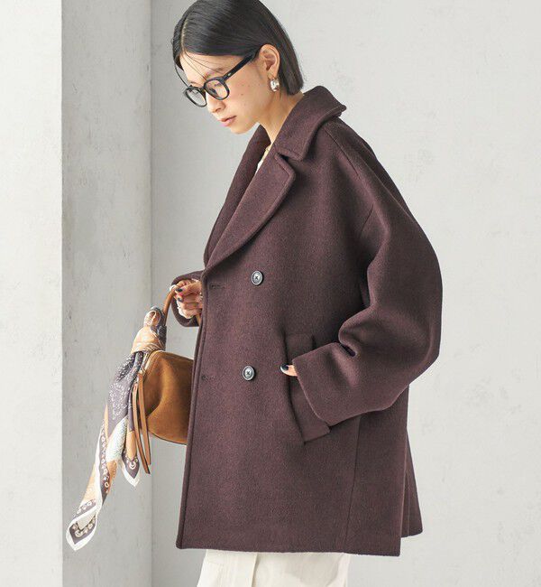 SHIPS for women「《予約》【一部SHIPS別注】TICCA: Pコート 26AW」|ピーコート|