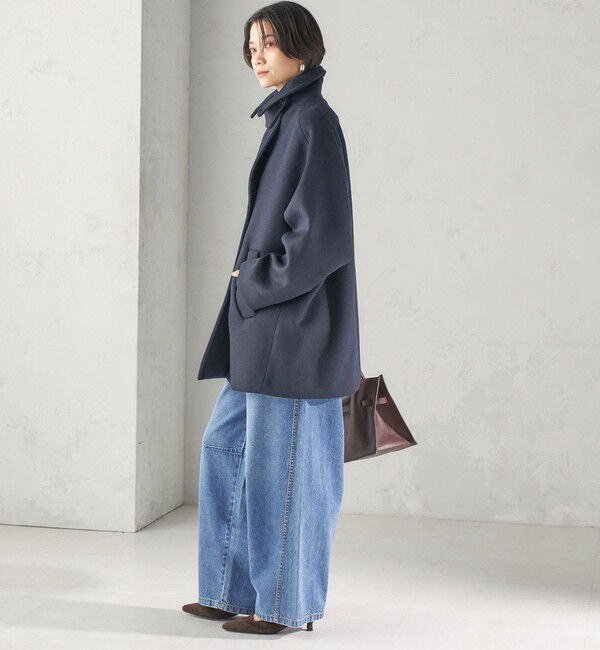 SHIPS for women「《予約》【一部SHIPS別注】TICCA: Pコート 26AW」|ピーコート|