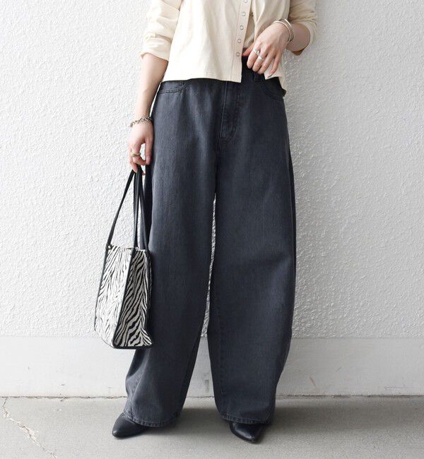 SHIPS any「SHIPS any:〈洗濯機可能〉バレル デニム パンツ［SHIPS any DENIM］」|デニム|
