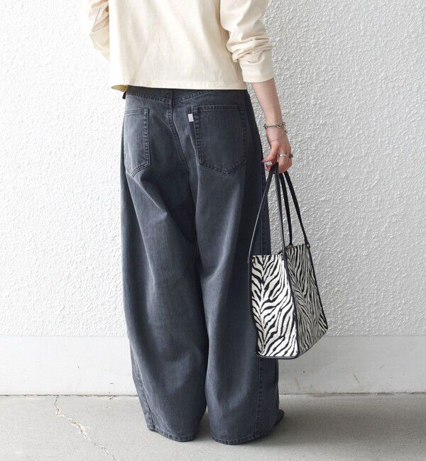 SHIPS any「SHIPS any:〈洗濯機可能〉バレル デニム パンツ［SHIPS any DENIM］」|デニム|