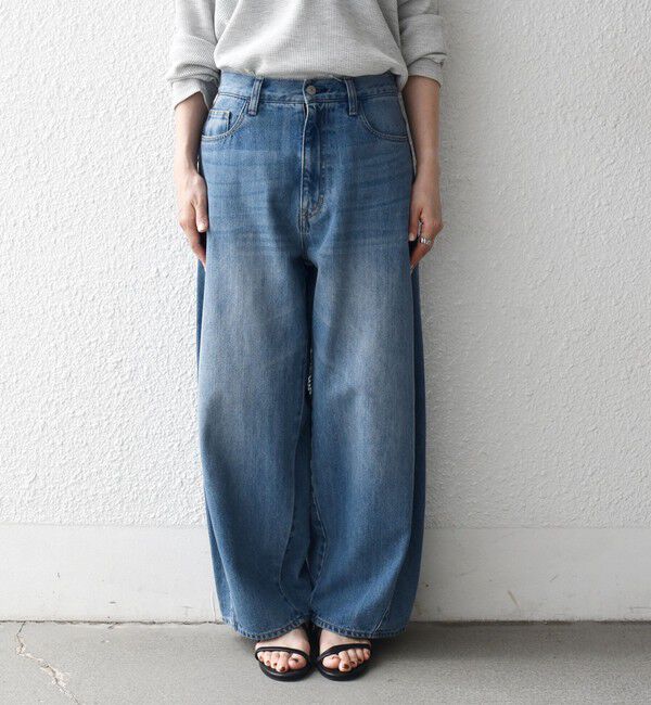 SHIPS any「SHIPS any:〈洗濯機可能〉バレル デニム パンツ［SHIPS any DENIM］」|デニム|