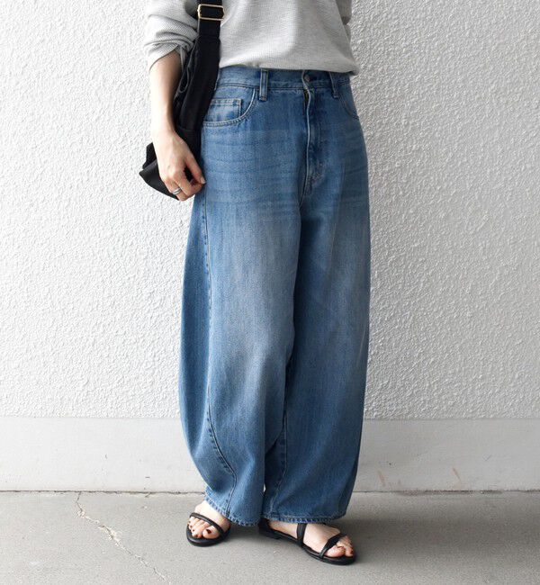 SHIPS any「SHIPS any:〈洗濯機可能〉バレル デニム パンツ［SHIPS any DENIM］」|デニム|