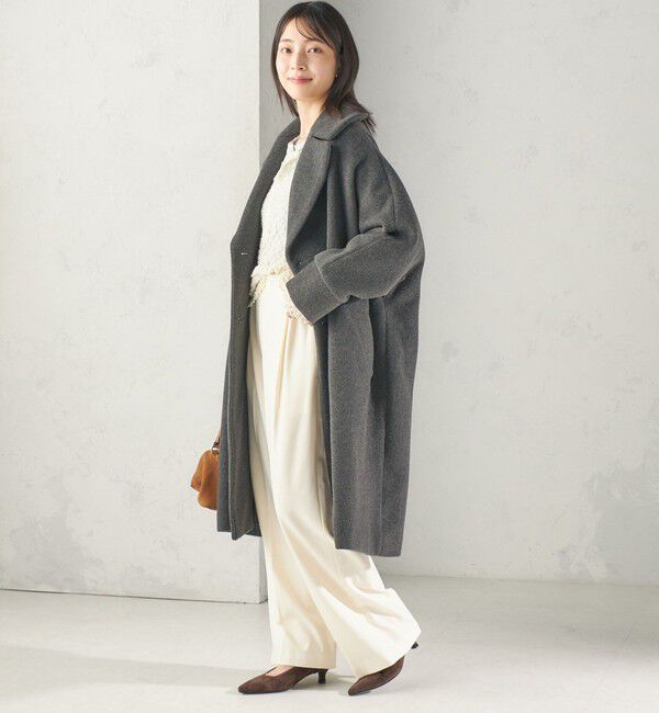 SHIPS for women「《予約》【一部SHIPS別注】TICCA: テントコート 26AW」|ピーコート|