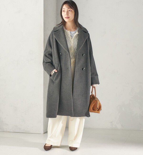SHIPS for women「《予約》【一部SHIPS別注】TICCA: テントコート 26AW」|ピーコート|