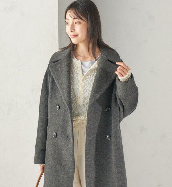 SHIPS for women「《予約》【一部SHIPS別注】TICCA: テントコート 26AW」|ピーコート|