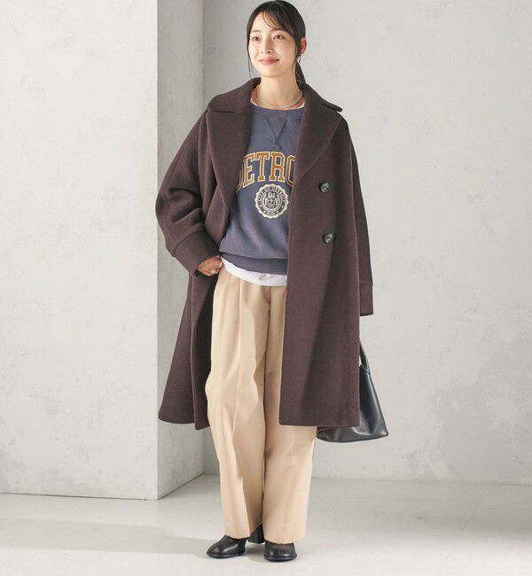 SHIPS for women「《予約》【一部SHIPS別注】TICCA: テントコート 26AW」|ピーコート|