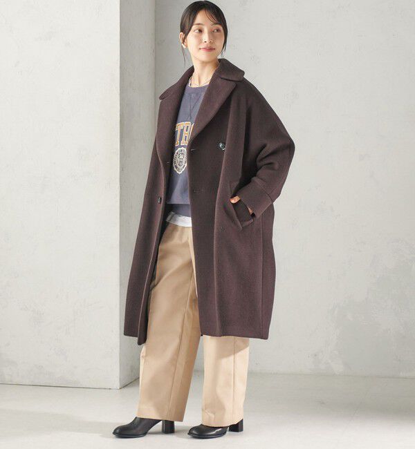 SHIPS for women「《予約》【一部SHIPS別注】TICCA: テントコート 26AW」|ピーコート|