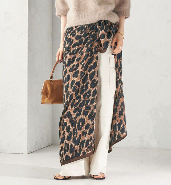 SHIPS for women「《予約》manipuri: 120*120 STOLE 26AW」|ストール|