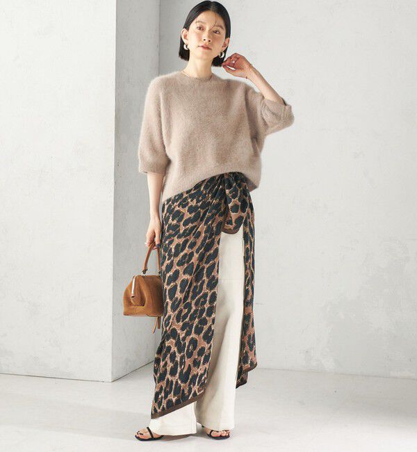 SHIPS for women「《予約》manipuri: 120*120 STOLE 26AW」|ストール|