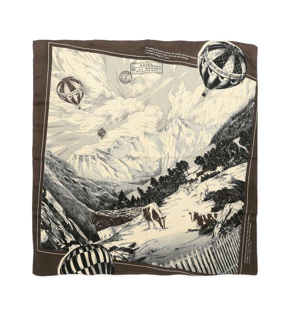 SHIPS for women「《予約》manipuri: 120*120 STOLE 26AW」|ストール|
