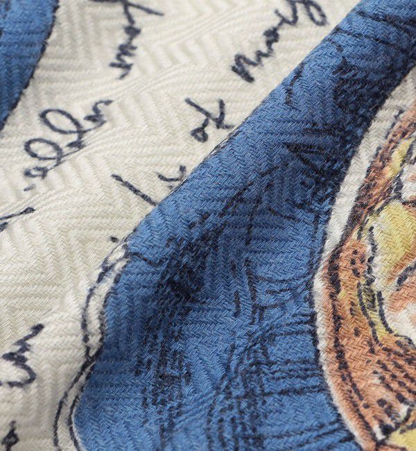 SHIPS for women「《予約》manipuri: 120*120 STOLE 26AW」|ストール|