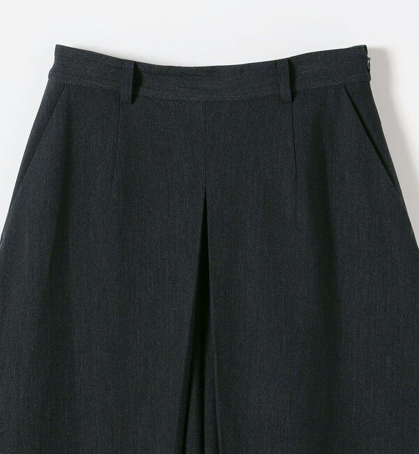 quaranciel「《予約》quaranciel:〈洗濯機可能〉Aライン ワイド ハーフ キュロット パンツ」|キュロット|