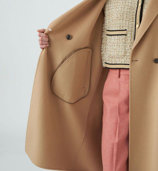 Ballsey「ウールカシミヤリバー チェスターコート」|チェスターコート|