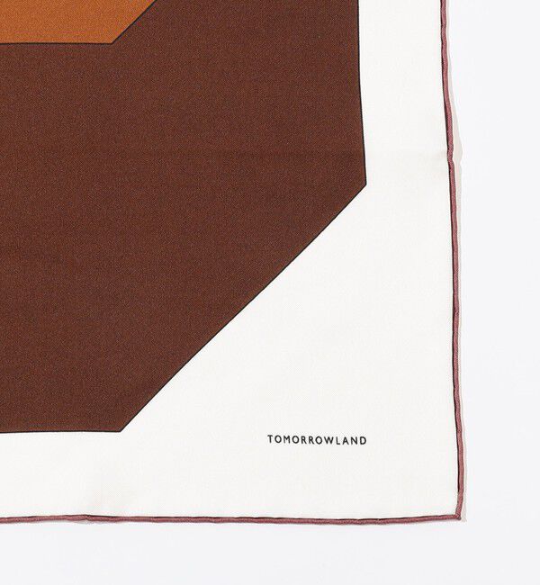 TOMORROWLAND GOODS「ATELIER TOMORROW CUBE シルクスカーフ」|バンダナ・スカーフ|