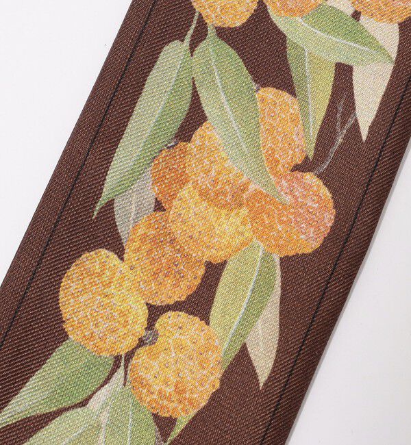TOMORROWLAND GOODS「ATELIER TOMORROW AUTUMN FLOWER BANDEAU シルクスカーフ」|バンダナ・スカーフ|