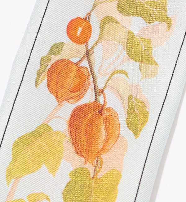 TOMORROWLAND GOODS「ATELIER TOMORROW AUTUMN FLOWER BANDEAU シルクスカーフ」|バンダナ・スカーフ|