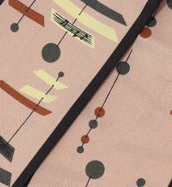 TOMORROWLAND GOODS「ATELIER TOMORROW MUSIC BARシルク ボウタイスカーフ」|バンダナ・スカーフ|