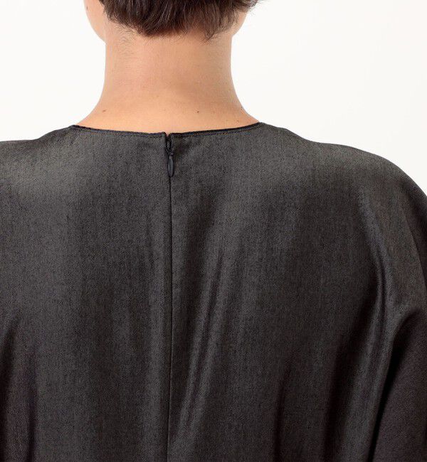 Ballsey「ツイルライトデニム カシュクールワンピース」|ワンピース|