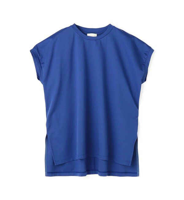 Ballsey「スーピマモクロディ フレンチチュニックTシャツ」|Tシャツ・カットソー|67 ブルー