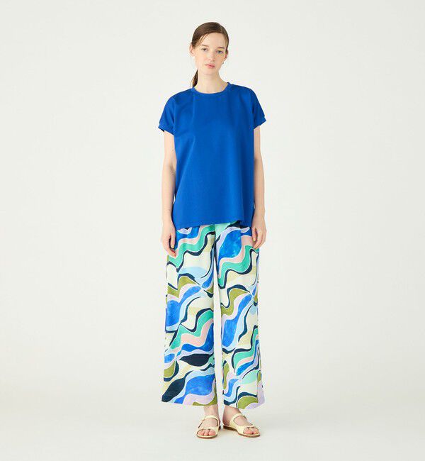 Ballsey「スーピマモクロディ フレンチチュニックTシャツ」|Tシャツ・カットソー|