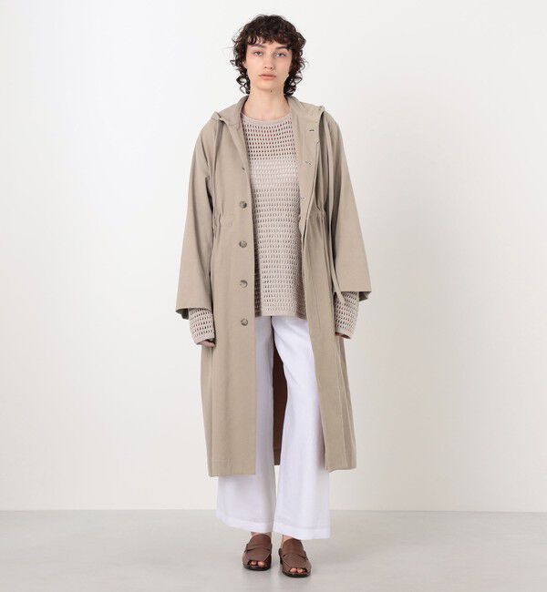 TOMORROWLAND GOODS「LAUREN MANOOGIAN Hood トレンチコート」|トレンチコート|