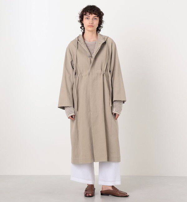 TOMORROWLAND GOODS「LAUREN MANOOGIAN Hood トレンチコート」|トレンチコート|