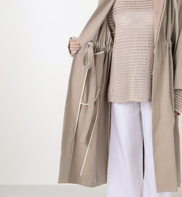 TOMORROWLAND GOODS「LAUREN MANOOGIAN Hood トレンチコート」|トレンチコート|