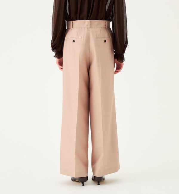 Ballsey「Diana タックレスワイドパンツ」|その他|