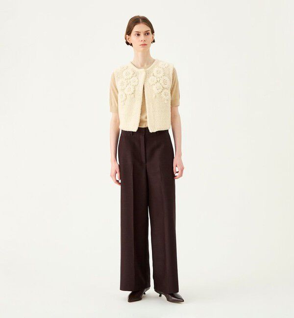 Ballsey「Diana タックレスワイドパンツ」|その他|