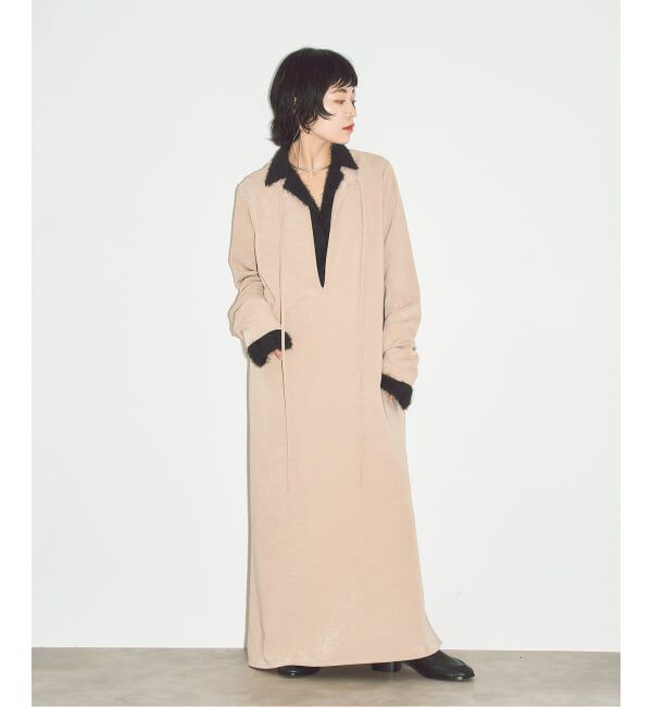  「《追加予約》VELVET LEAN KAFTAN DRESS：ワンピース」|ワンピース|