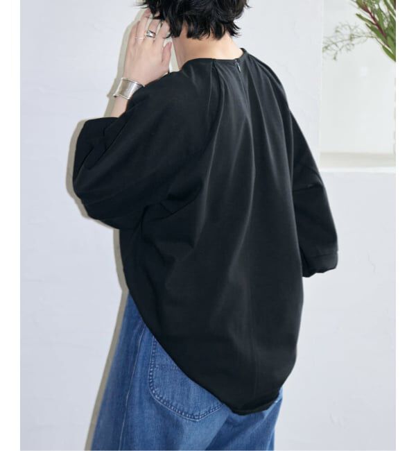  「《予約》[THE MOOD] パフスリーブ ロンTEE：カットソー」|Tシャツ・カットソー|