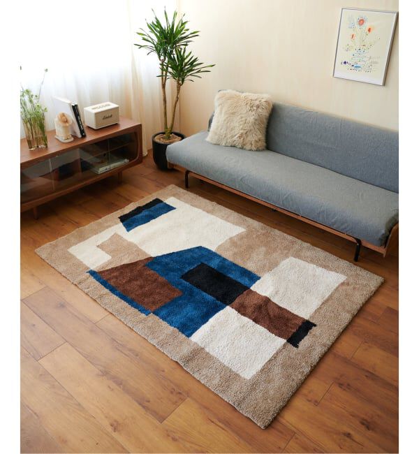 journal standard Furniture「GEOMETRIC RUG 200&times;200　ジオメトリックラグ」|その他|
