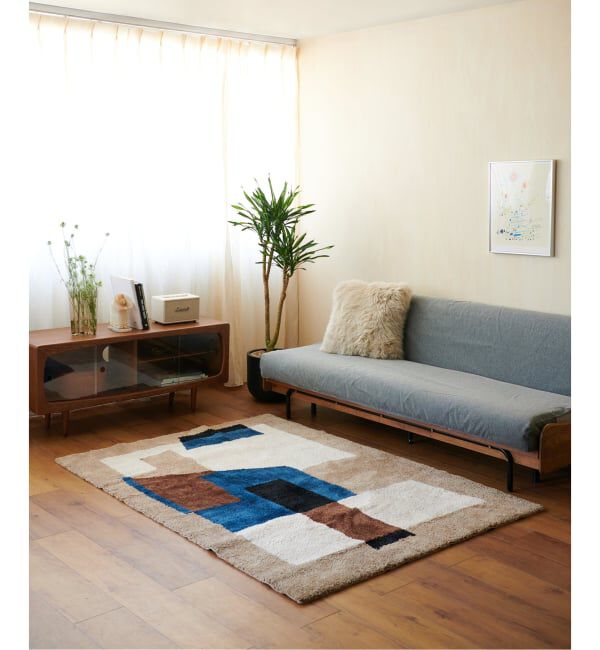 journal standard Furniture「GEOMETRIC RUG 200&times;200　ジオメトリックラグ」|その他|