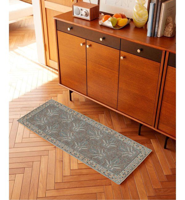 journal standard Furniture「《予約》PAISLEY MAT 50X120 ペイズリーマット」|その他|ブラウン