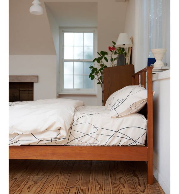 journal standard Furniture「WEATHER LINES BOX SHEET S.D　ボックスシーツ セミダブル」|その他|