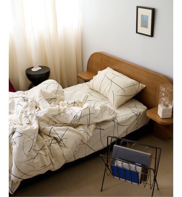 journal standard Furniture「WEATHER LINES BOX SHEET S.D　ボックスシーツ セミダブル」|その他|