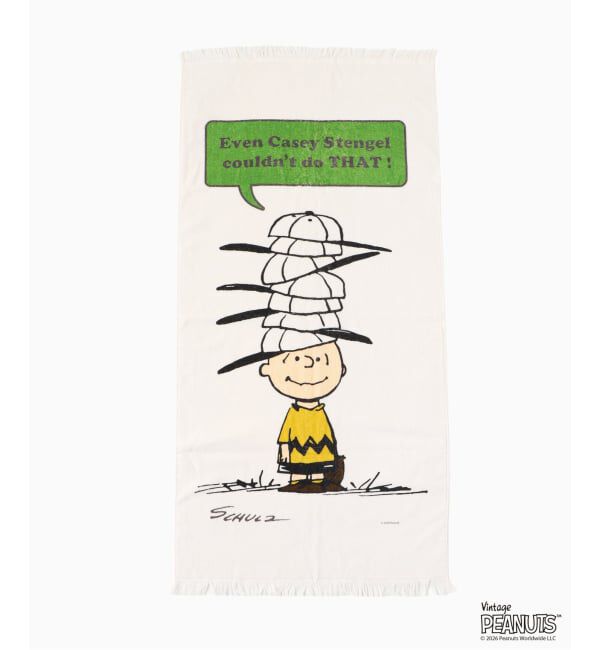 journal standard Furniture「【PEANUTS&times;JOURNAL STANDARD FURNITURE】BATH TOWEL　バスタオル」|タオル|
