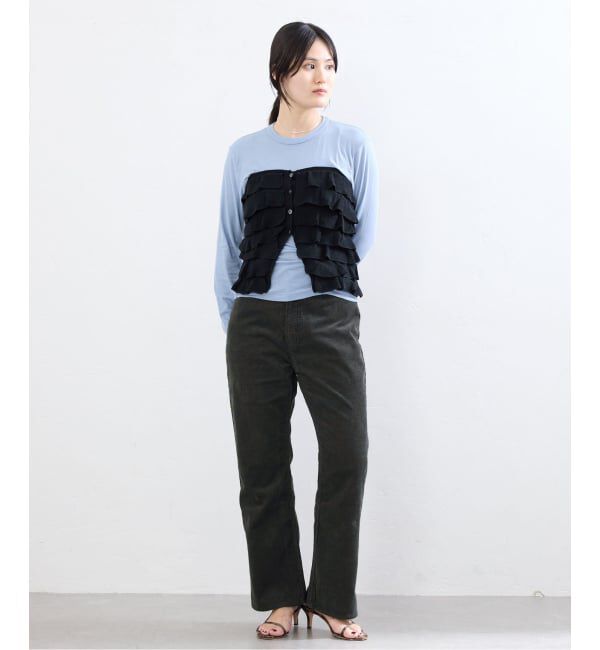 IENA「BLACK サマーコールパンツ」|その他|