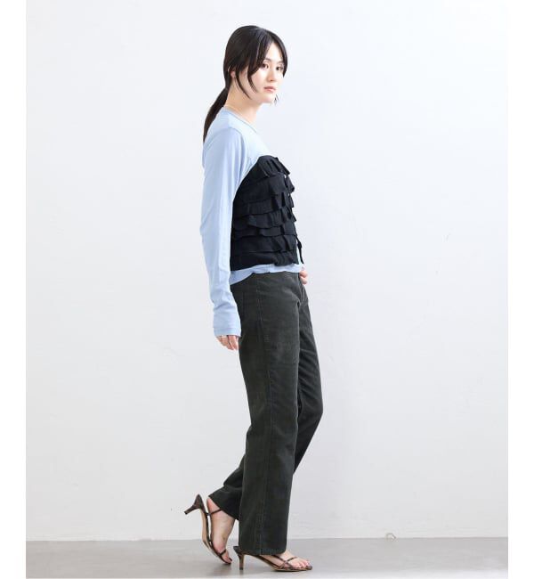 IENA「BLACK サマーコールパンツ」|その他|