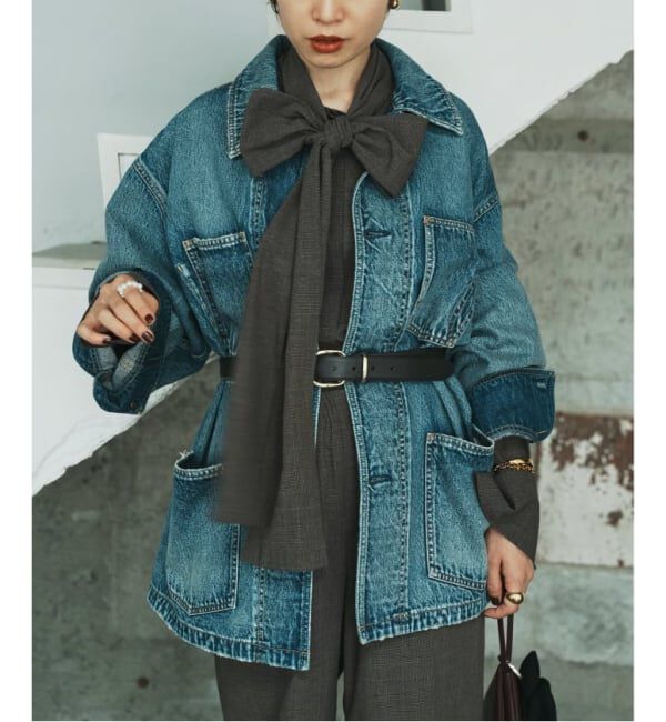 VERMEIL par iena「《追加》NEEDBY VINTAGE ニードバイ ヴィンテージ NIKKO N1V9V2142」|デニムジャケット|