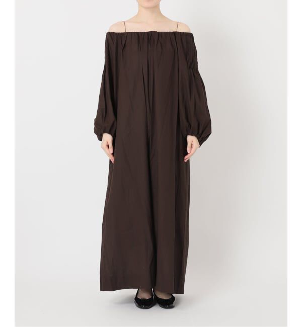 IENA「《一部店舗限定》Maison IENA オフショルダーワンピース」|ワンピース|