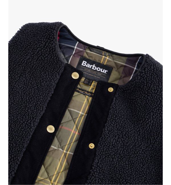SLOBE IENA「《予約》BARBOUR/バブアー DULSIE LINER LLI0016 BK11/ CR11」|ダウンベスト・ベスト|