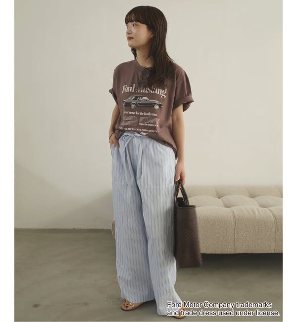 SLOBE IENA「《追加》GOOD ROCK SPEED SLOBE別注 Mustang TEE」|Tシャツ・カットソー|