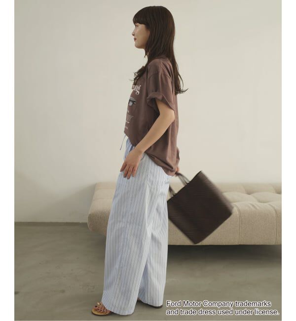 SLOBE IENA「《追加》GOOD ROCK SPEED SLOBE別注 Mustang TEE」|Tシャツ・カットソー|